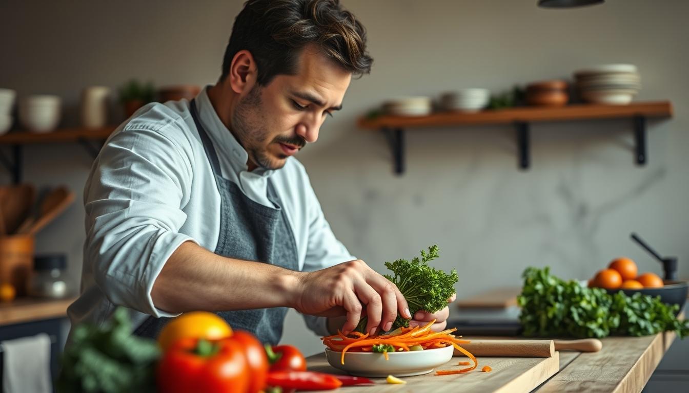 Freshly baked homemade cake in a kitchen setting